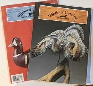 2 Wildfowl Carving Magazines 1998 & 2000